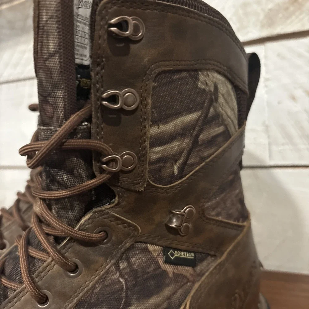 Danner Pronghorn‎ Hunting Boots Sz Men's 8.5 Mossy Oak 800g